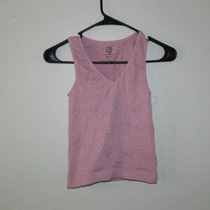 Roselyn Sanchez Pink V Neck Tank Size XS/S